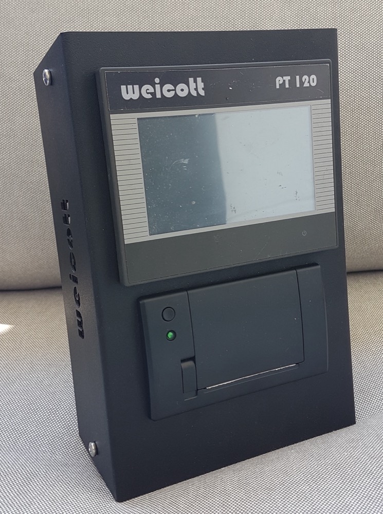 PT 120 Pro touchscreen forklift scale indicator